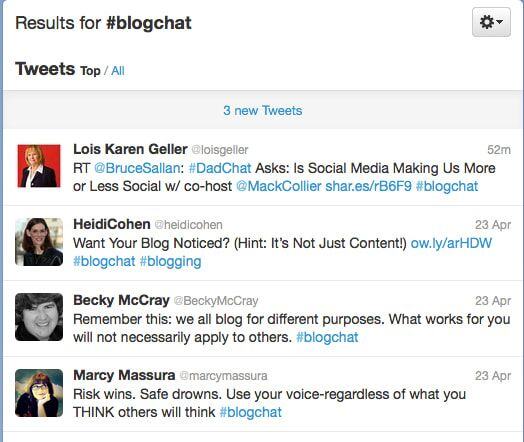 Twitter Chat